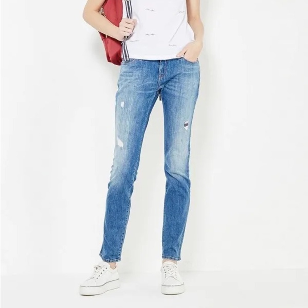 Armani Jeans J06 Lotus Skinny Jeans